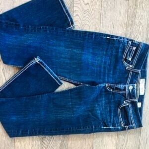 BKE Payton rhinestone pocket skinny jeans